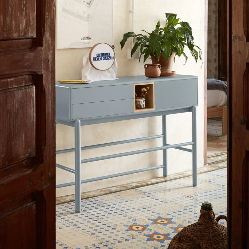 Consola Corvo 1D2Dr Pearl Grey - PARIS14A.RO