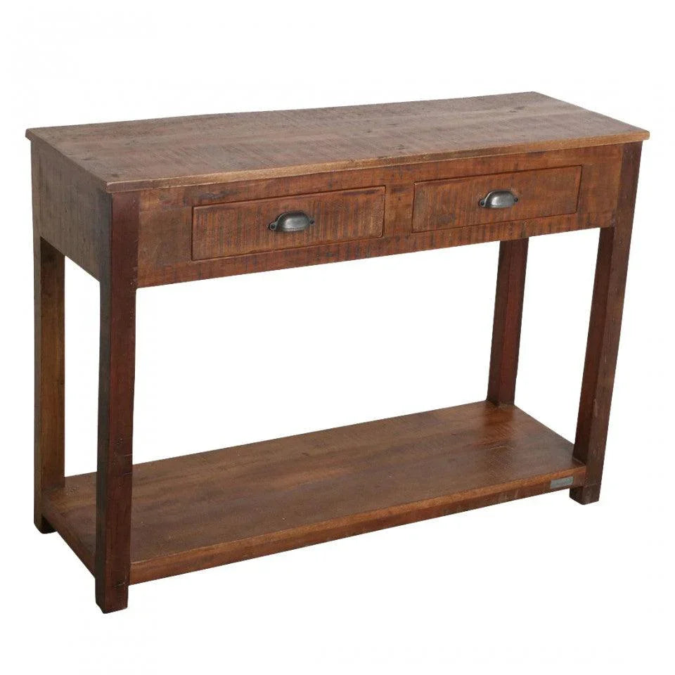 Consola maro din lemn 120 cm Factory Raw Materials - PARIS14A.RO