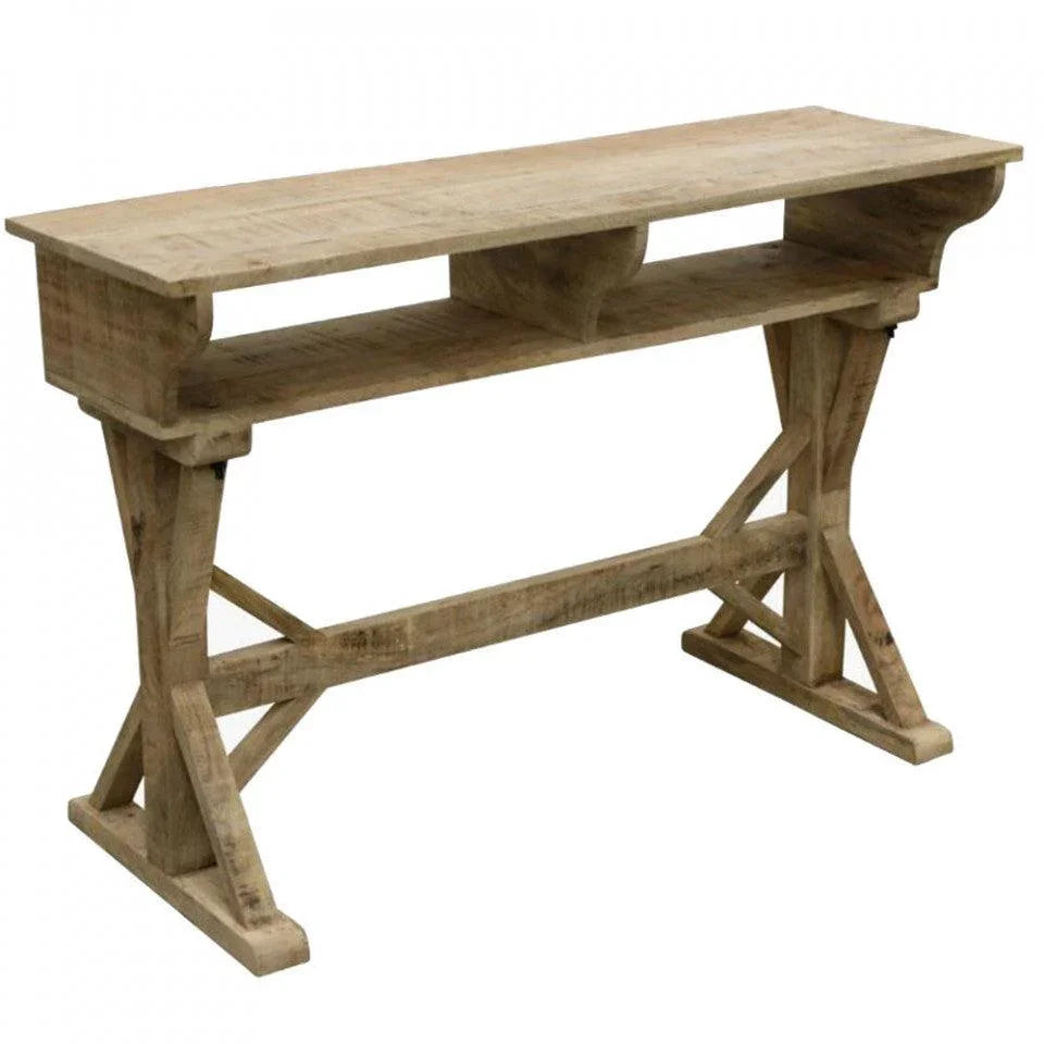 Consola maro din lemn de mango 115 cm Leona Raw Materials - PARIS14A.RO