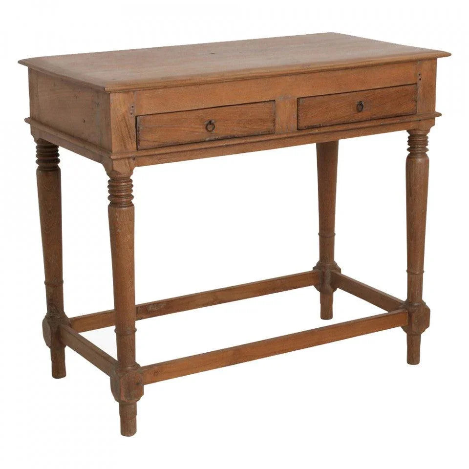 Consola maro din lemn de tec 155 cm Hotten Raw Materials - PARIS14A.RO