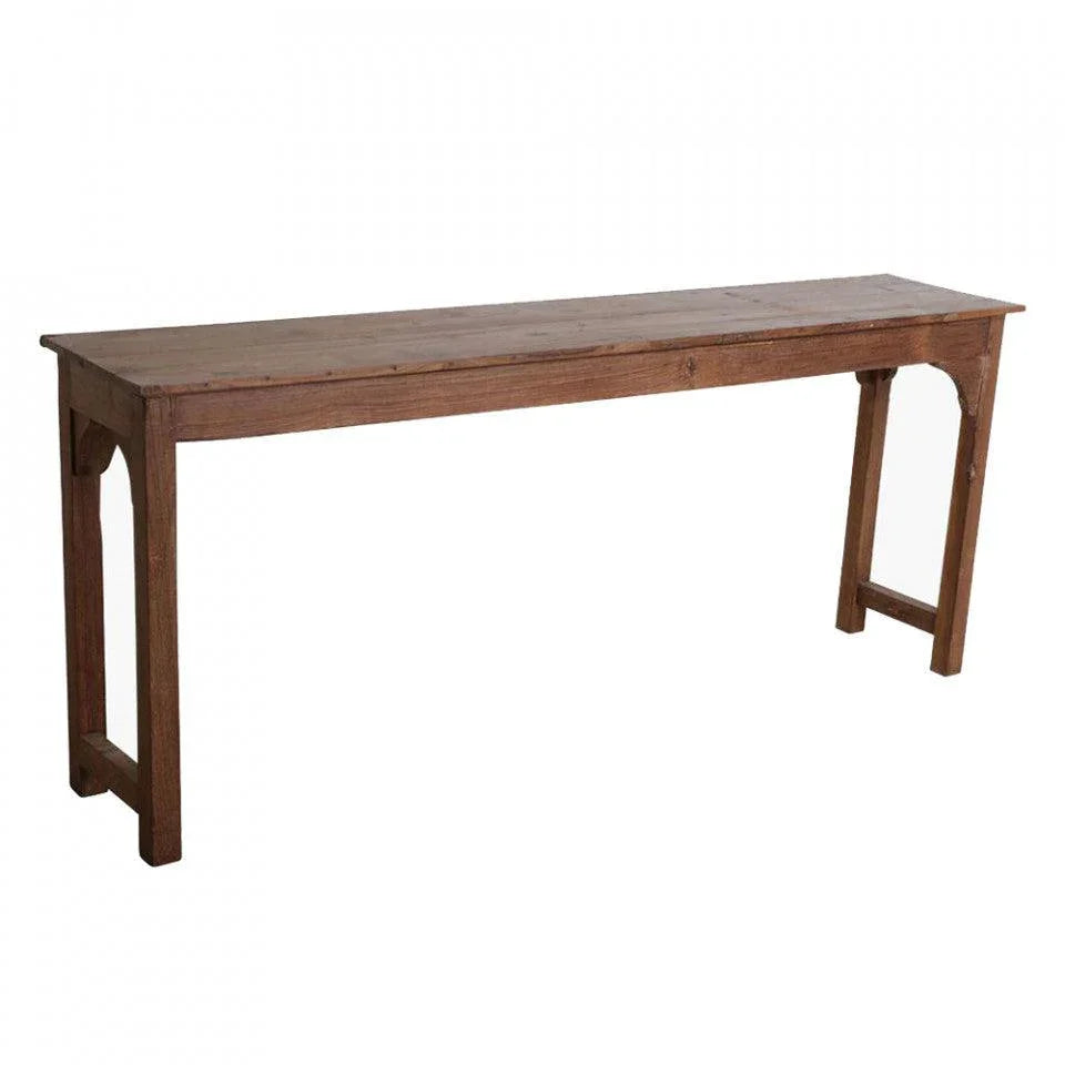 Consola maro din lemn de tec 181 cm Troms Raw Materials - PARIS14A.RO