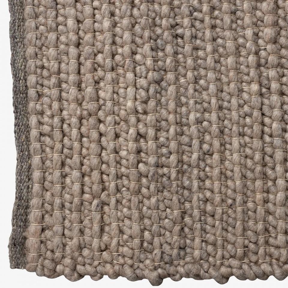 Covor bej inchis din lana 250x350 cm Funo Bolia - PARIS14A.RO