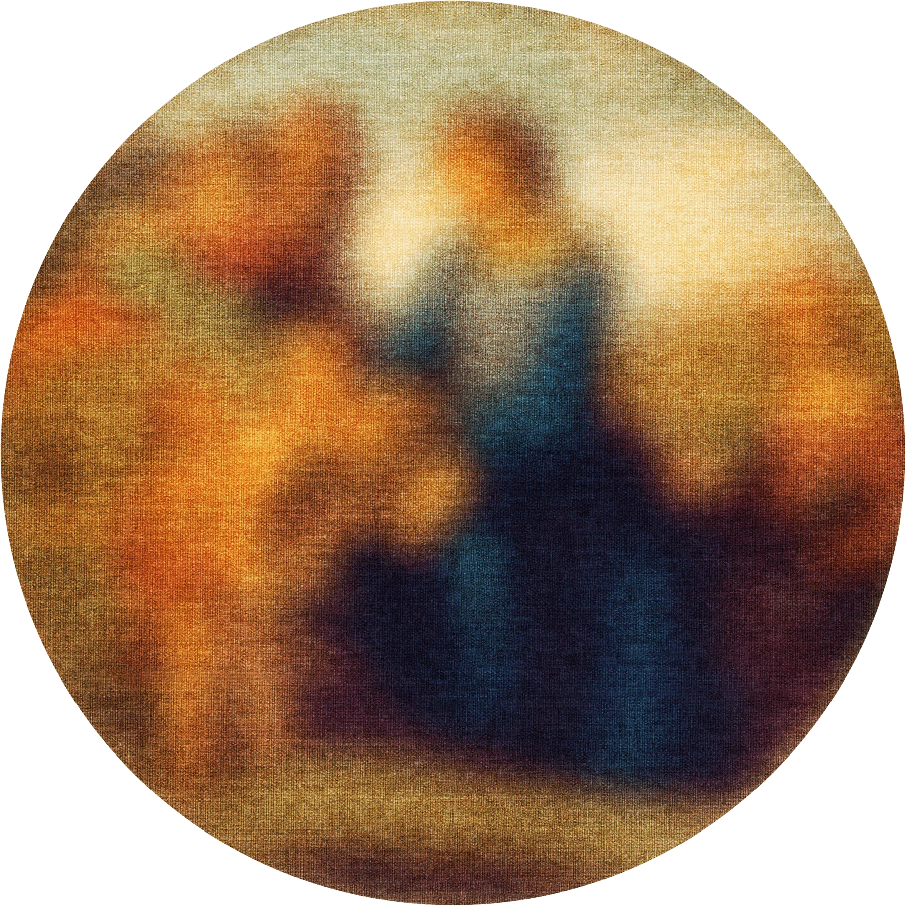 Covor Blur Rotund - Qeeboo - PARIS14A.RO