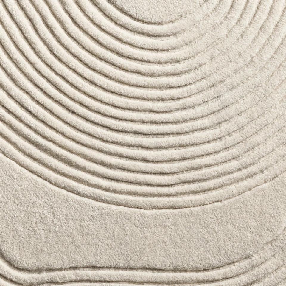 Covor crem din lana 175x240 cm Zen Bolia - PARIS14A.RO