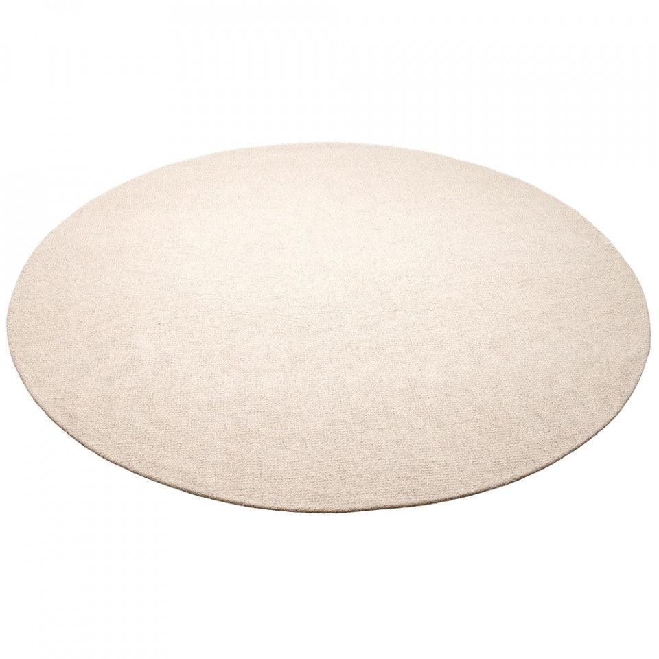 Covor crem din lana 250 cm Natura Bolia - PARIS14A.RO