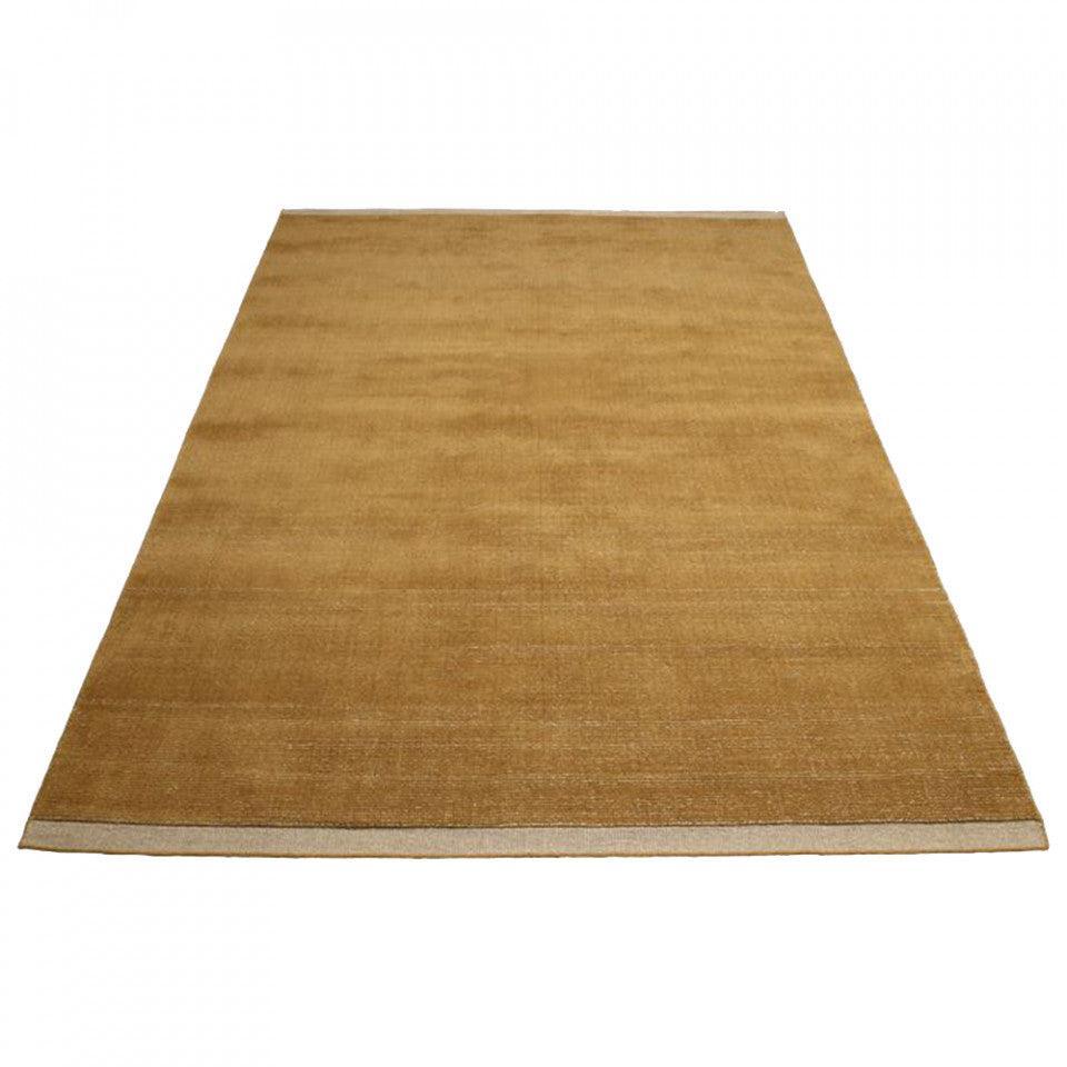 Covor galben mustar din lana si in 140x200 cm Vilde Bolia - PARIS14A.RO