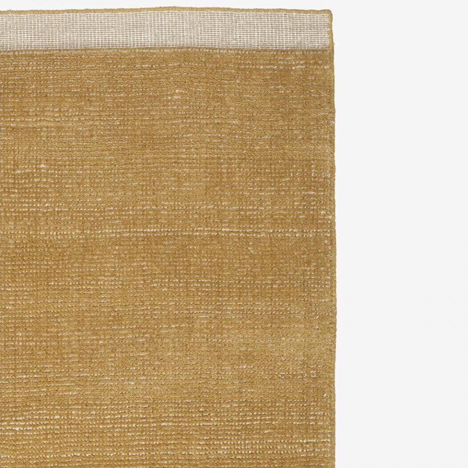 Covor galben mustar din lana si in 140x200 cm Vilde Bolia - PARIS14A.RO