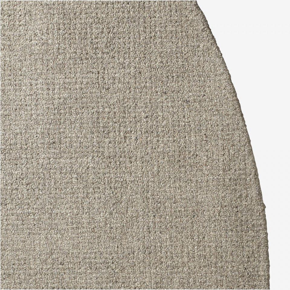 Covor gri deschis din lana 250 cm Natura Bolia - PARIS14A.RO