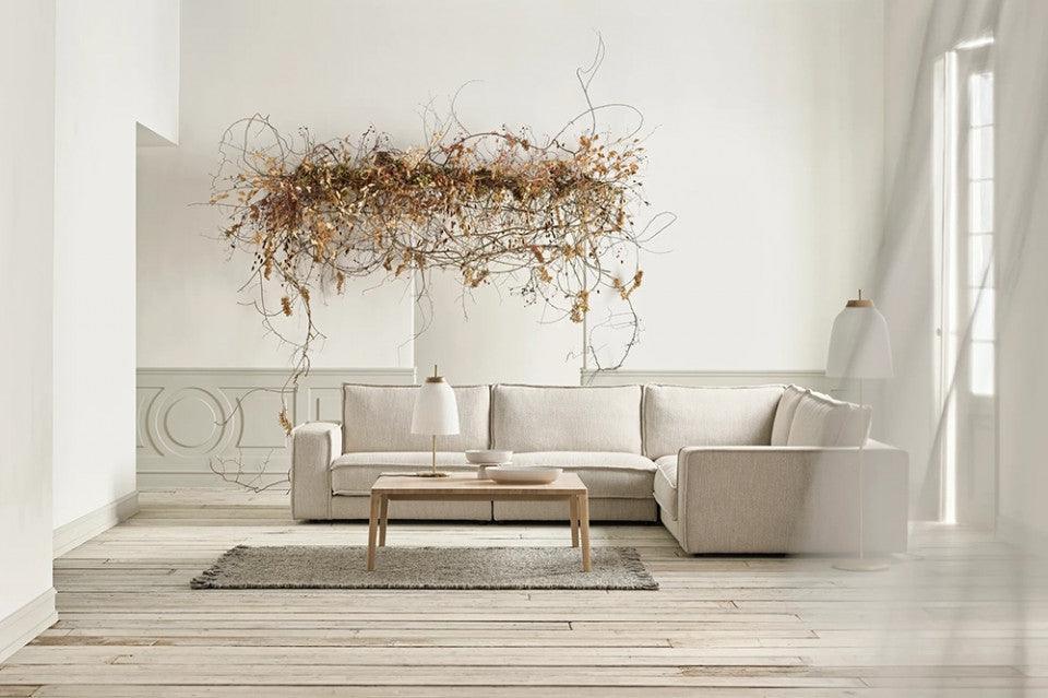 Covor gri deschis din lana 250x350 cm Dalvik Bolia - PARIS14A.RO