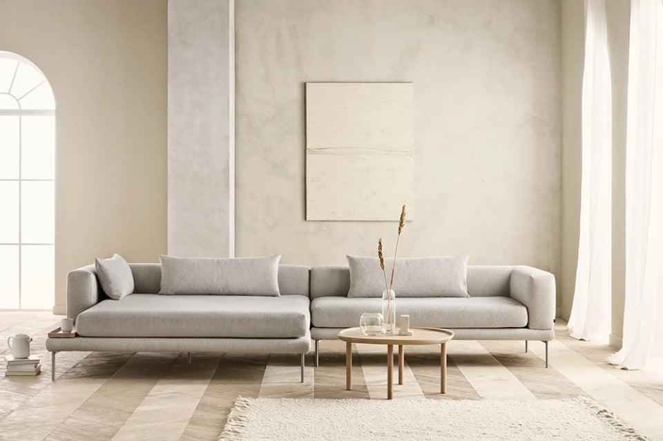 Covor gri deschis din lana 250x350 cm Dalvik Bolia - PARIS14A.RO