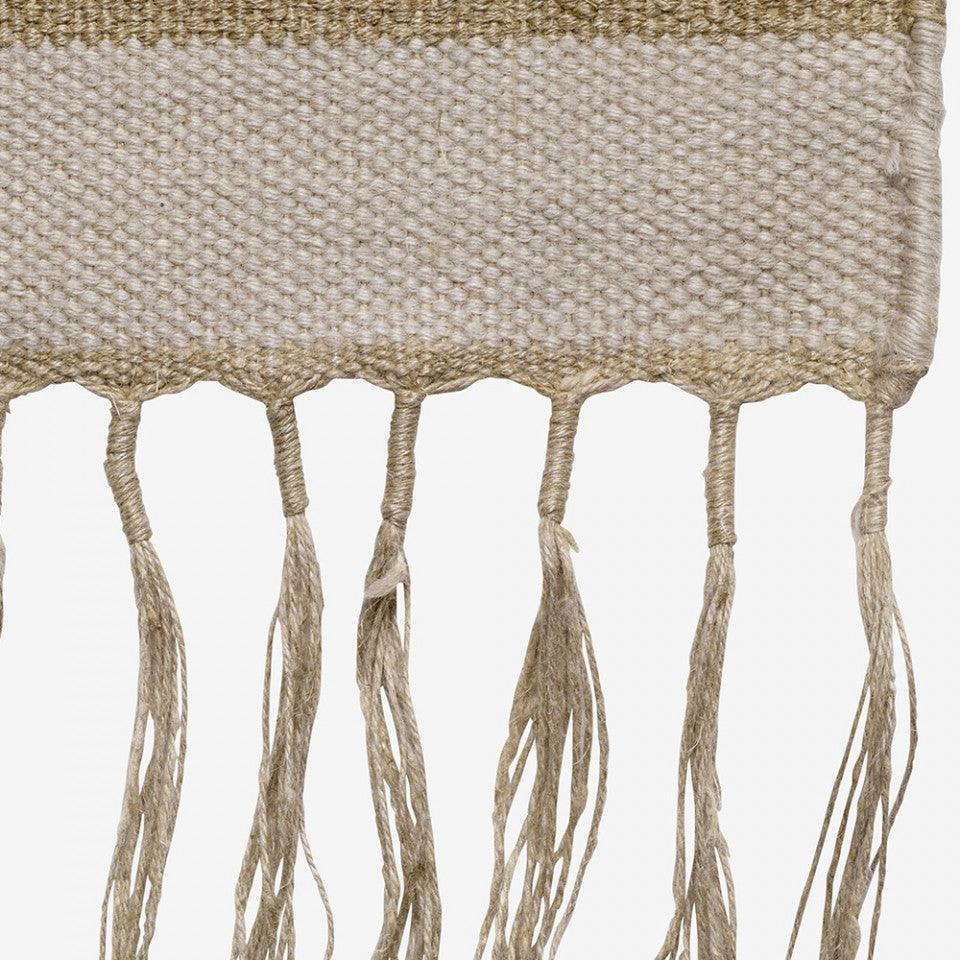 Covor gri din lana si in 70x140 cm Leyton Bolia - PARIS14A.RO