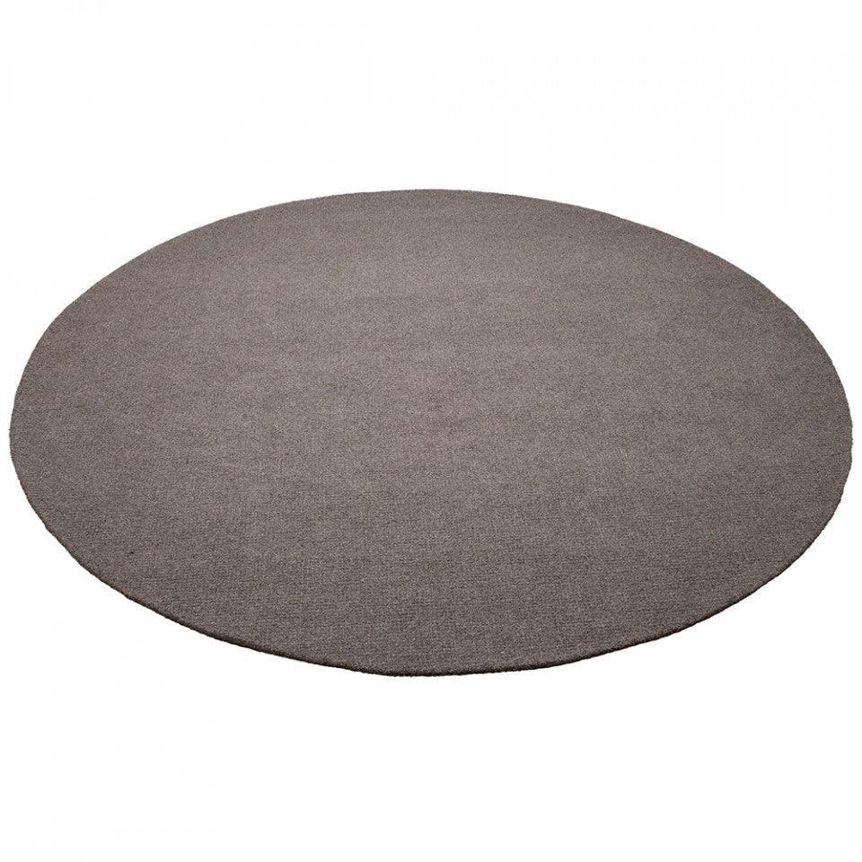 Covor gri inchis din lana 250 cm Natura Bolia - PARIS14A.RO