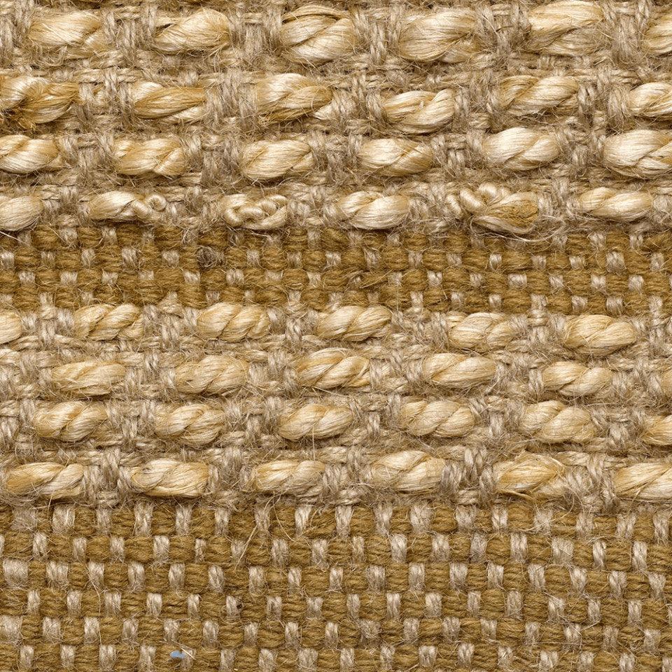 Covor maro/ocru din iuta si lana 80x250 cm Conwy Bolia - PARIS14A.RO