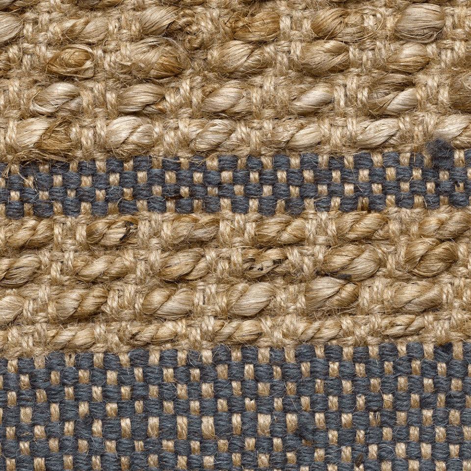 Covor maro/verde din iuta si lana 70x140 cm Conwy Bolia - PARIS14A.RO