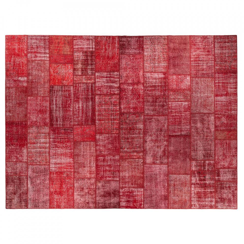 Covor rosu din lana 360x480 cm Vintage Patchwork Versmissen - PARIS14A.RO