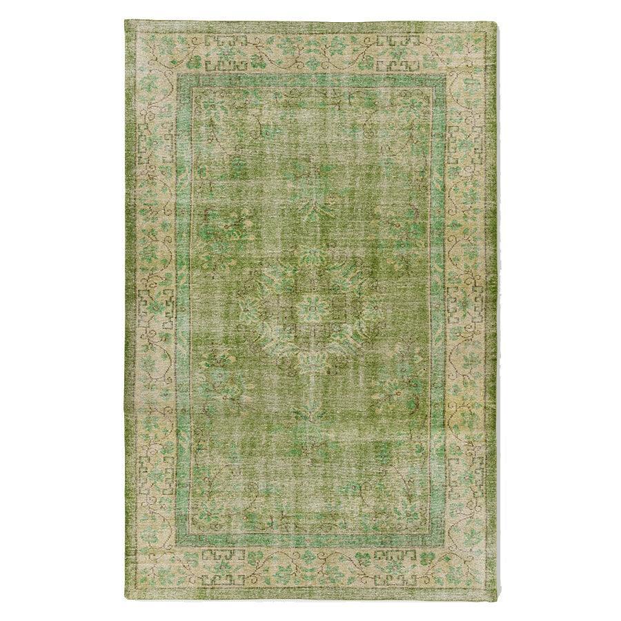 Covor verde din lana si bumbac 200x300 cm Knam Summers HK Living - PARIS14A.RO