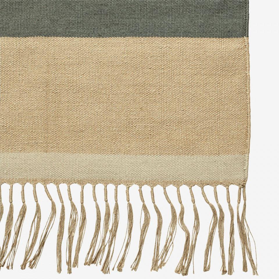 Covor verde din lana si in 170x240 cm Leyton Bolia - PARIS14A.RO