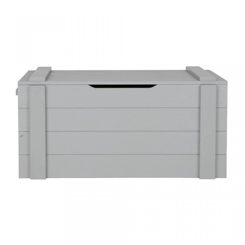 Cufar gri deschis din lemn de pin Dennis Concrete Grey - PARIS14A.RO