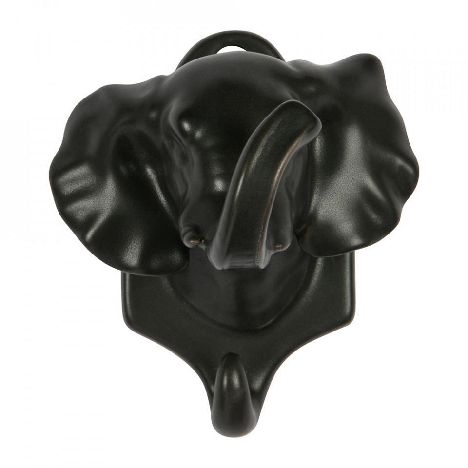 Cuier negru din portelan Nona Elephant - PARIS14A.RO