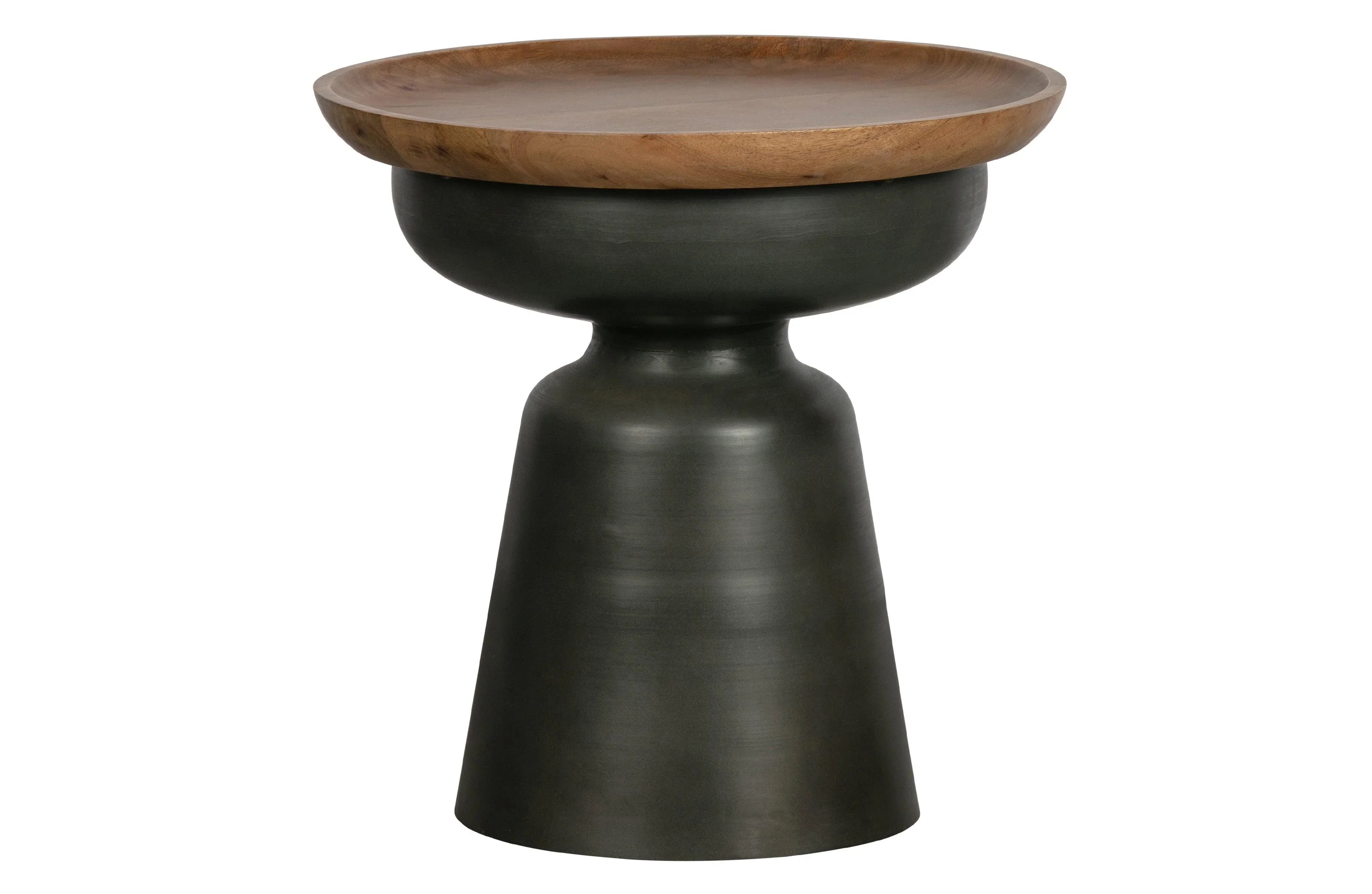 Dana Sidetable Wood/Metal Negru - PARIS14A.RO