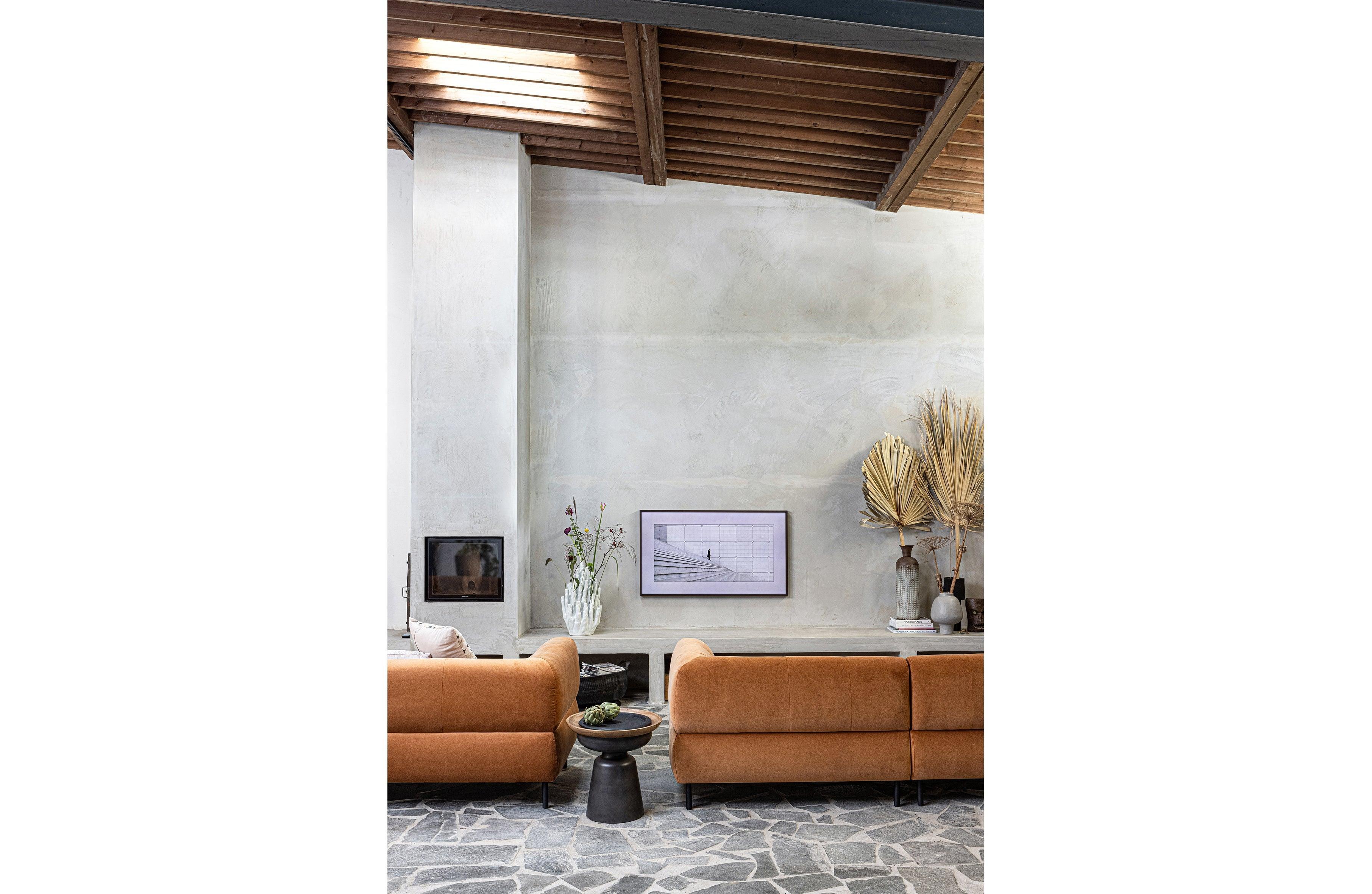 Dana Sidetable Wood/Metal Negru - PARIS14A.RO