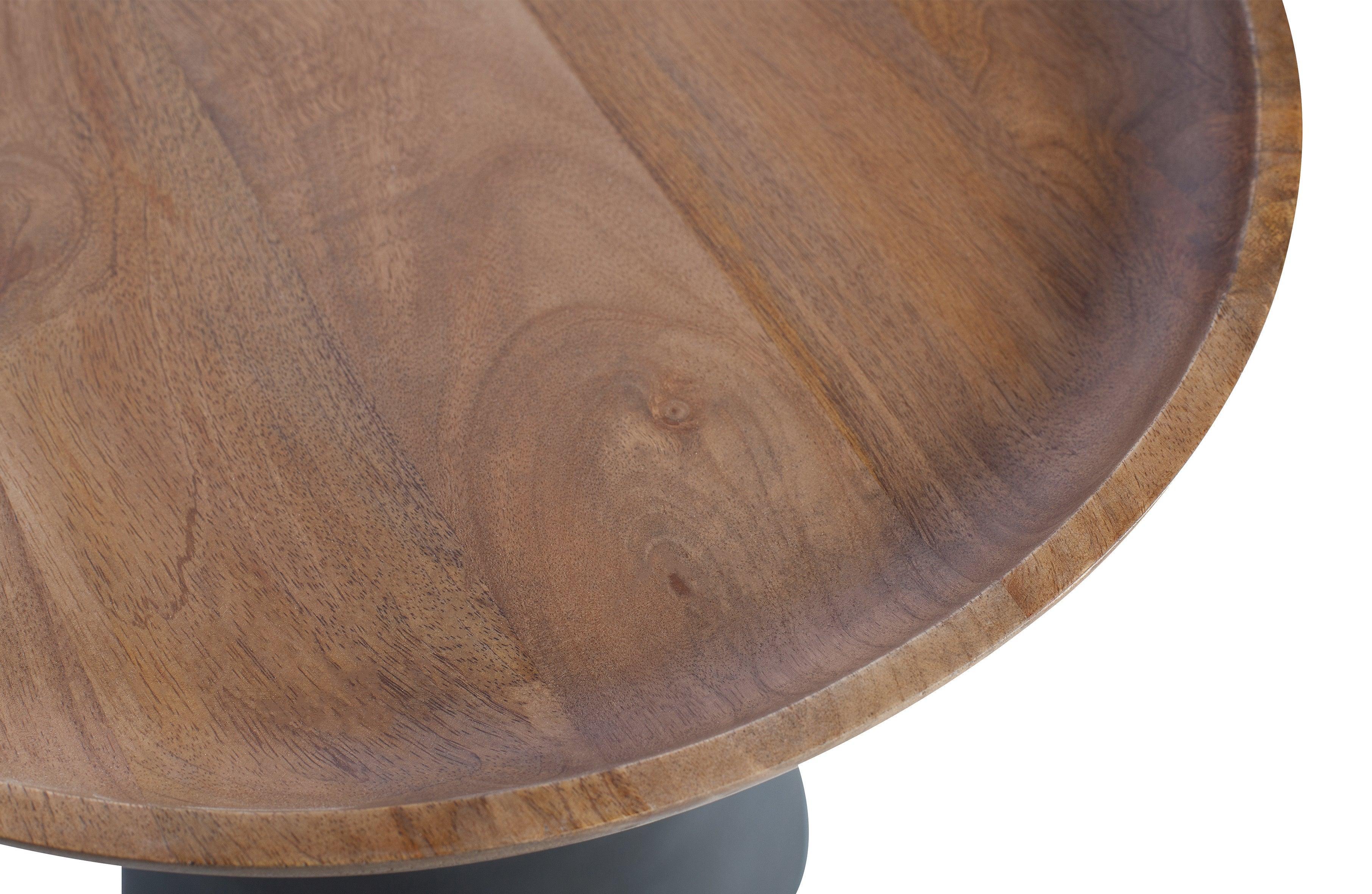 Dana Sidetable Wood/Metal Negru - PARIS14A.RO