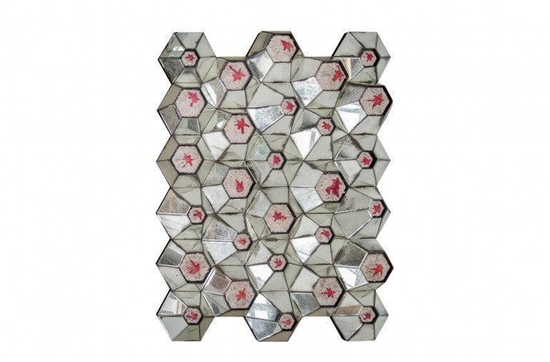 Decoratiune cu oglinda din sticla 102x134 cm Vulcano Versmissen - PARIS14A.RO