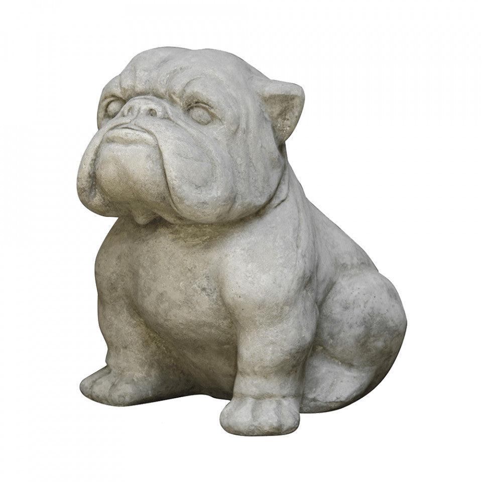Decoratiune gri din beton 41 cm Bulldog Versmissen - PARIS14A.RO