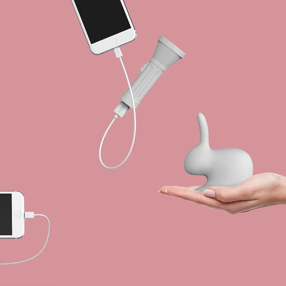 Dispozitiv de încarcare portabil Mini Rabbit Portable Charger - Light Blue - PARIS14A.RO