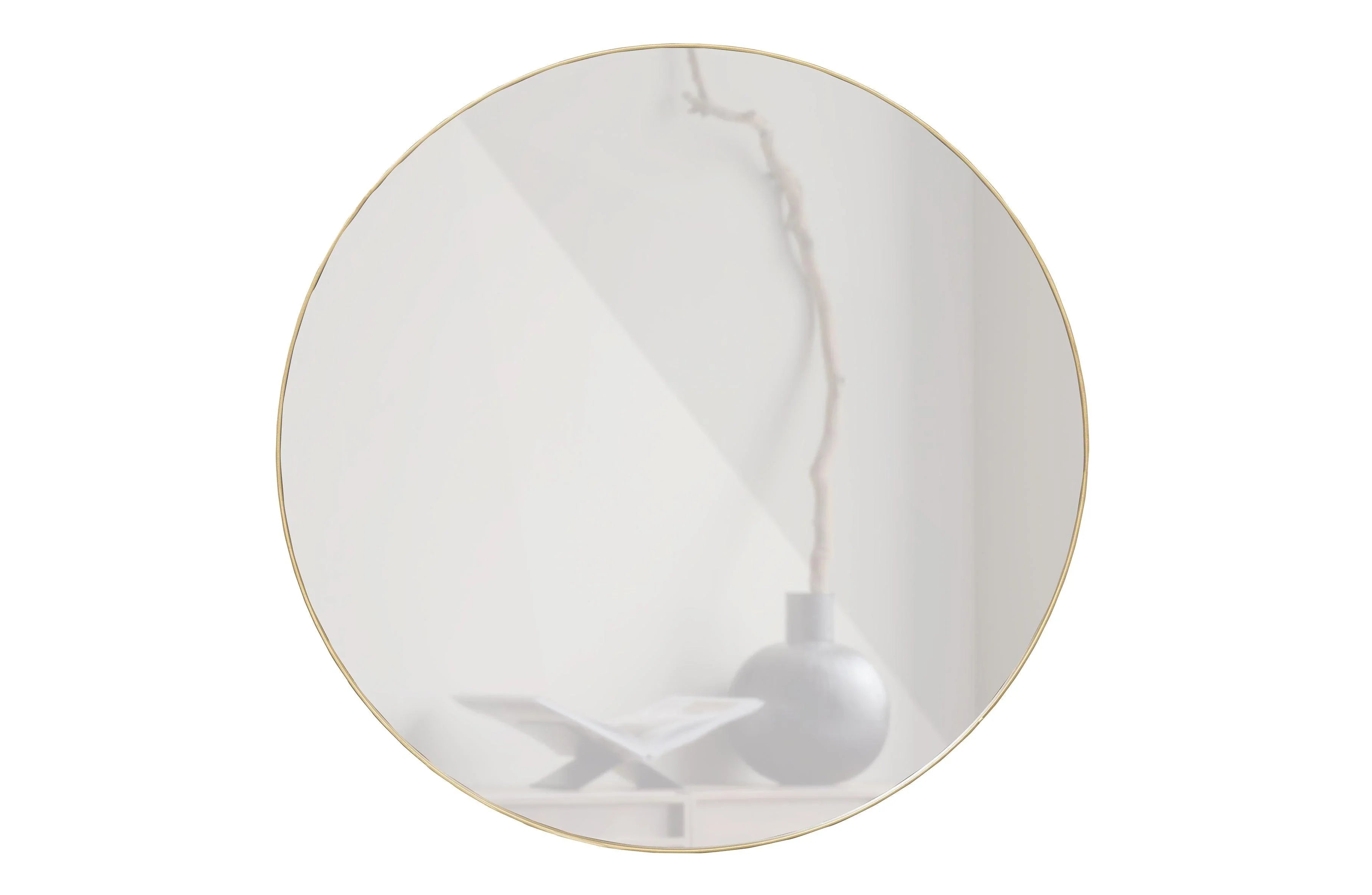 Doutzen oglinda rotunda auriu Ø80cm Ø80cm - PARIS14A.RO