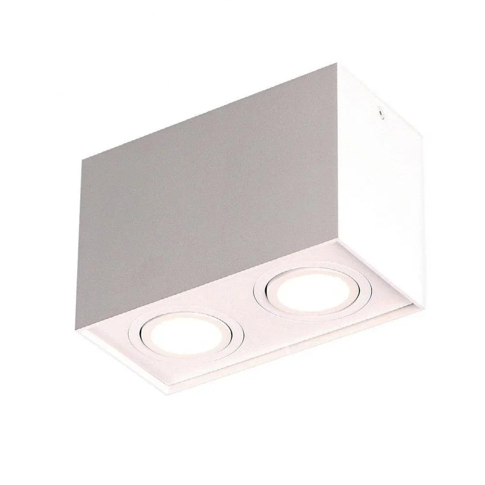 Downlight BASIC PATRAT alb MAXLIGHT C0088 - PARIS14A.RO