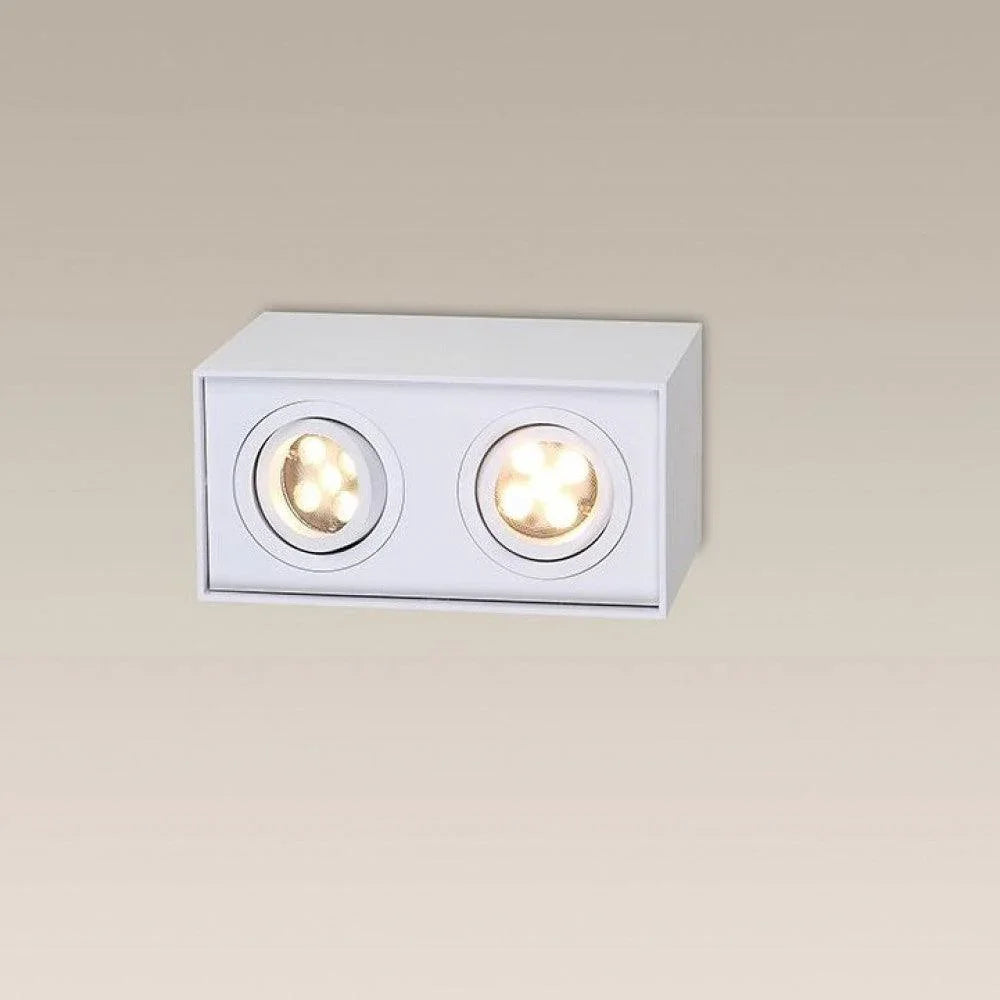 Downlight BASIC PATRAT alb MAXLIGHT C0088 - PARIS14A.RO