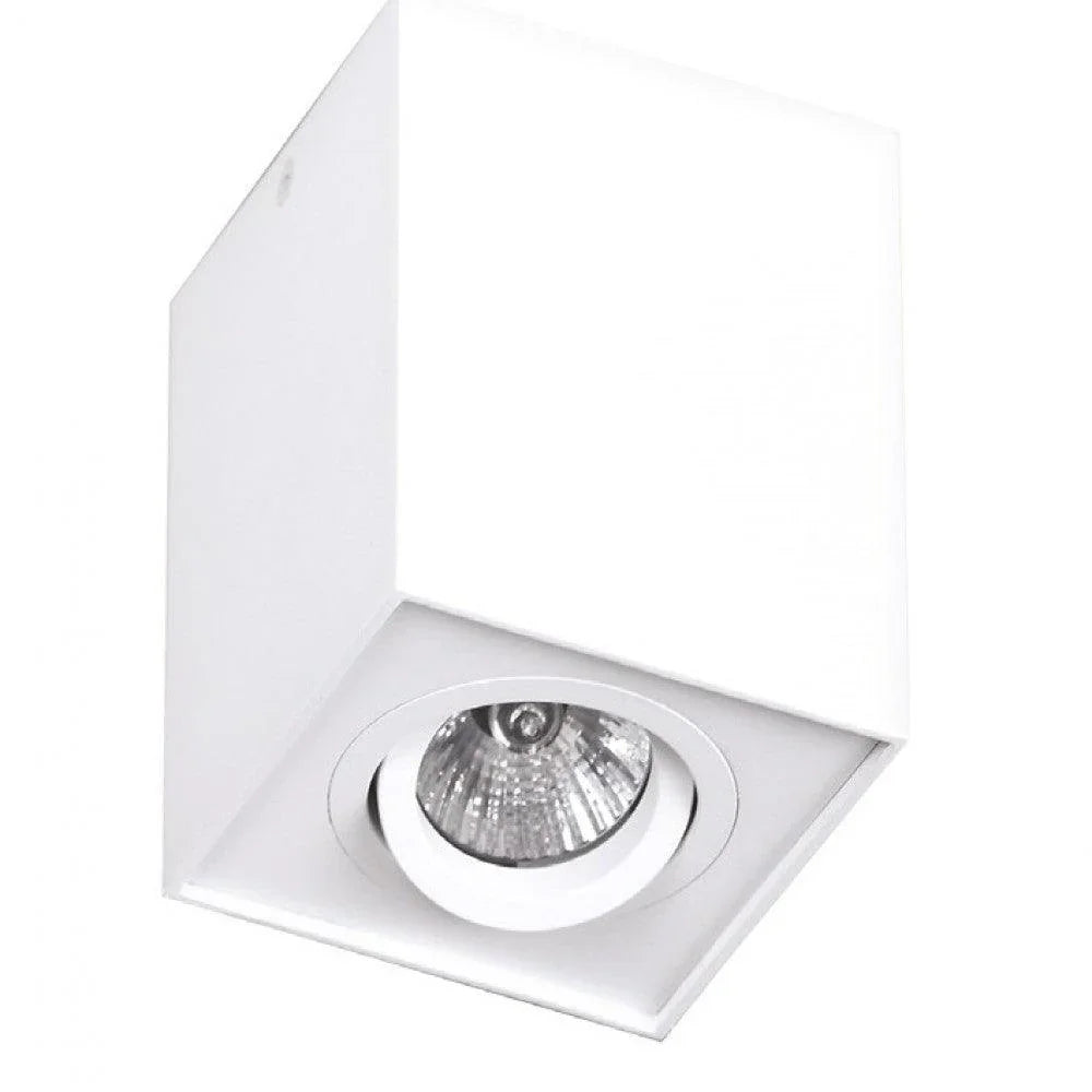 Downlight BASIC PATRAT Culoare alba MAXLIGHT C0070 - PARIS14A.RO