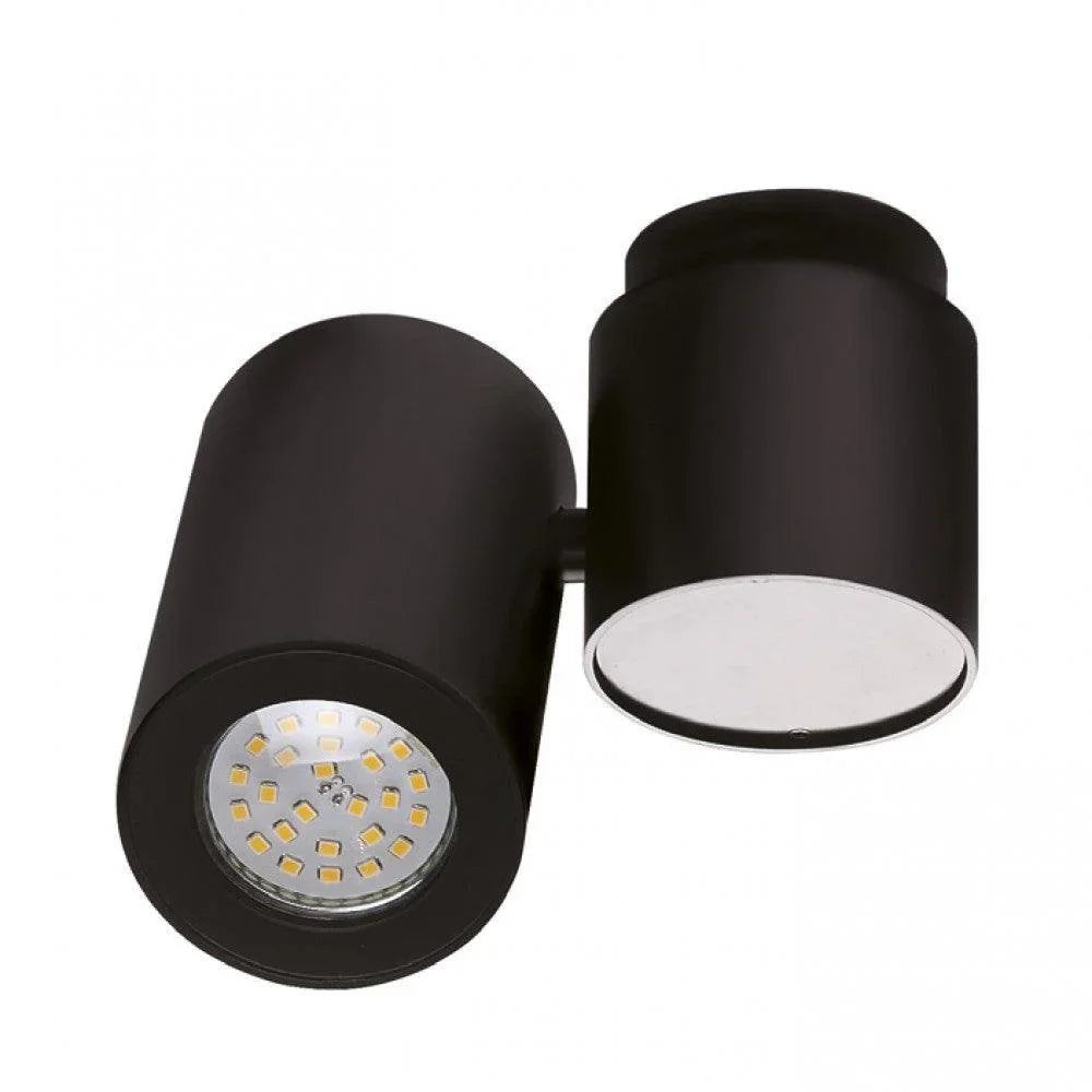 Downlight circular aplicat BARRO I Culoare neagra MAXLIGHT C0035 - PARIS14A.RO