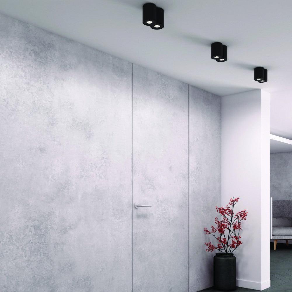 Downlight circular Culoare neagra MAXLIGHT C0086 - PARIS14A.RO