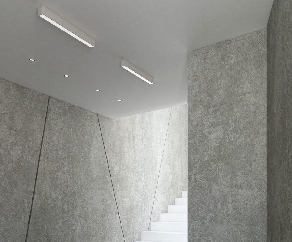 Downlight LINEAR ALB 18W 4000K Reglabil MAXLIGHT C0124D - PARIS14A.RO