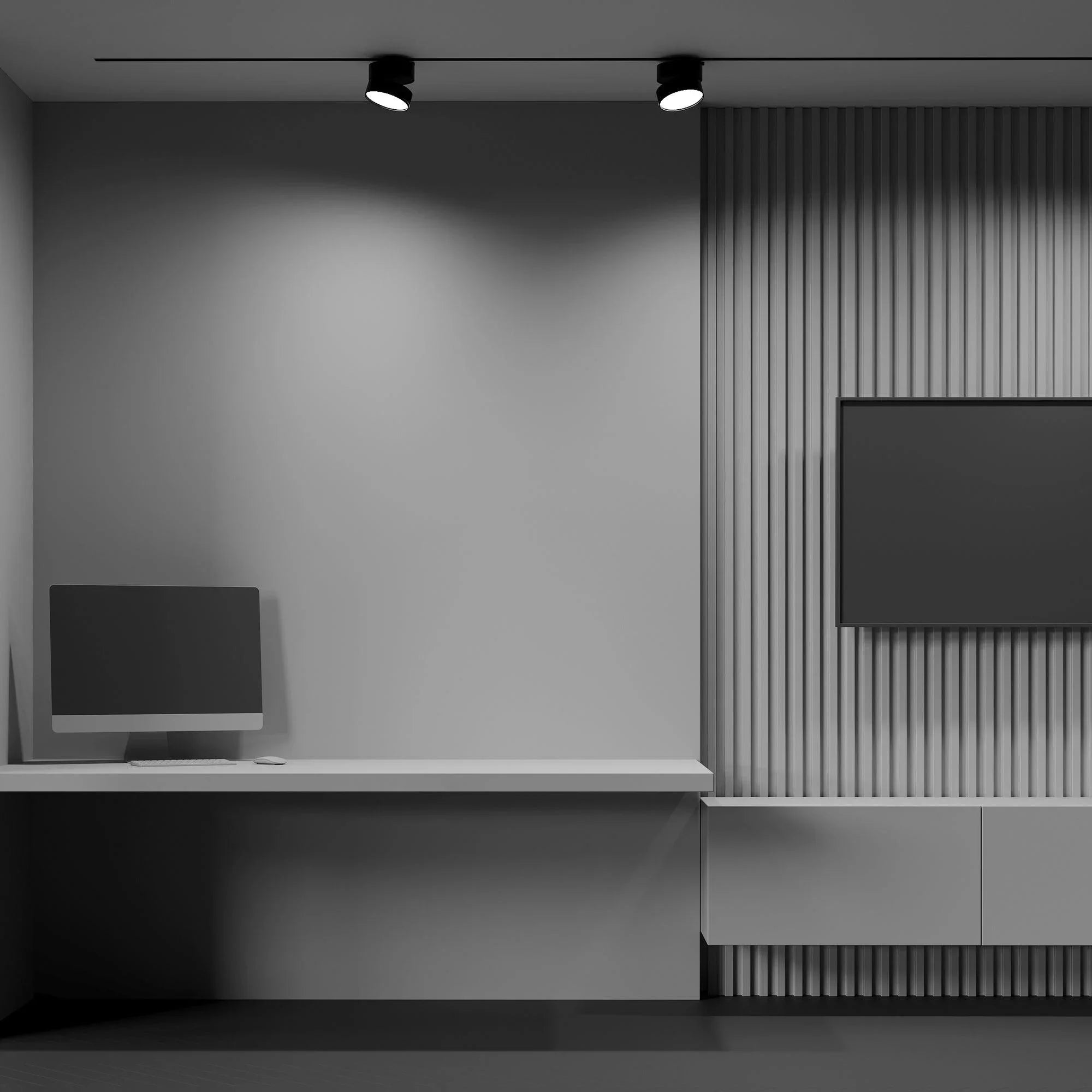 Downlight/ Spot sina Onda Maytoni Technical TR007-1-18W3K-B4K - PARIS14A.RO