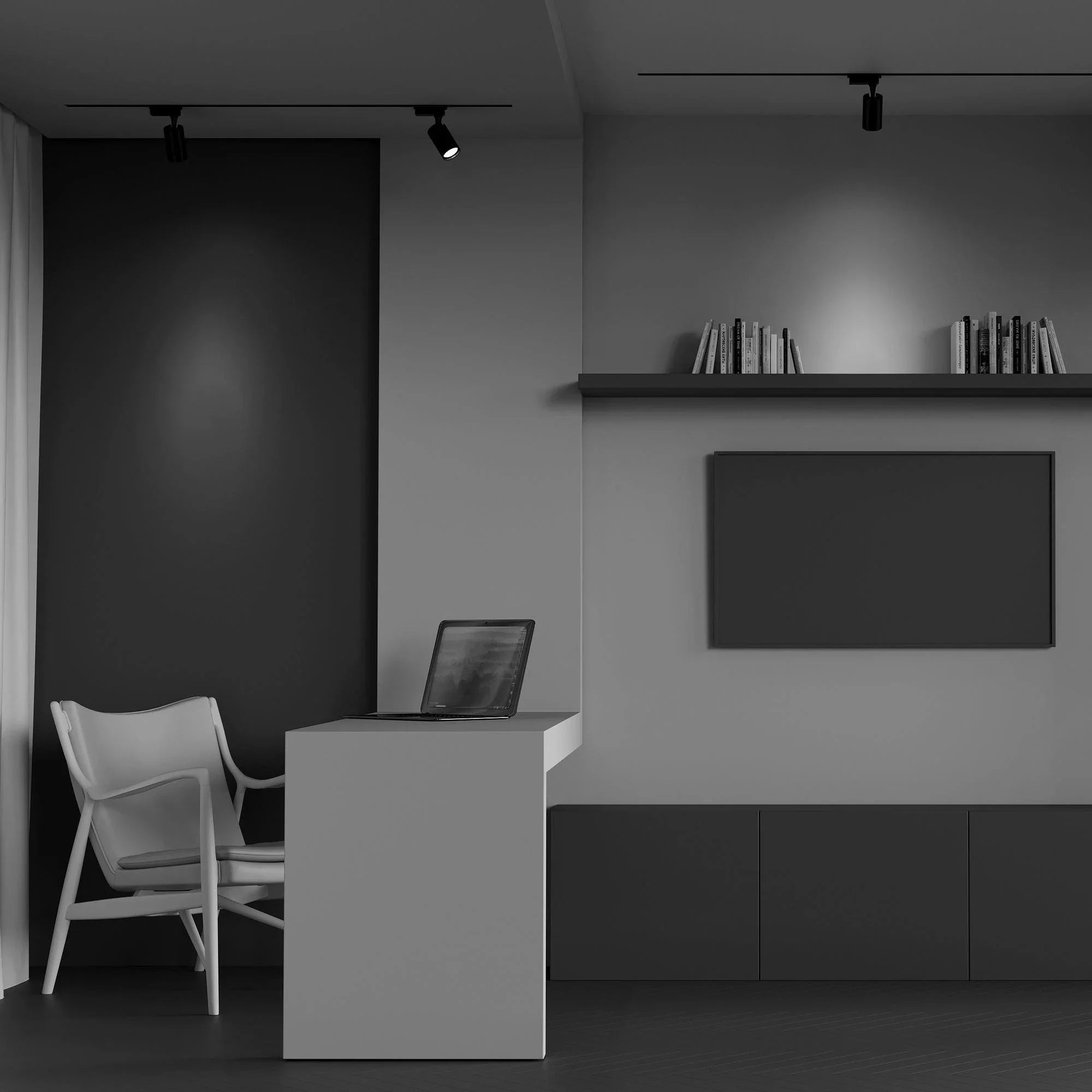 Downlight/ Spot sina Vuoro Maytoni Technical TR003-1-6W3K-B - PARIS14A.RO