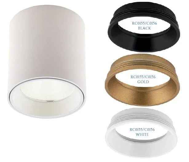 Downlight TUB Alb + INEL DECORATIV Alb RC0155/C0156 MAXLIGHT C0155 - PARIS14A.RO