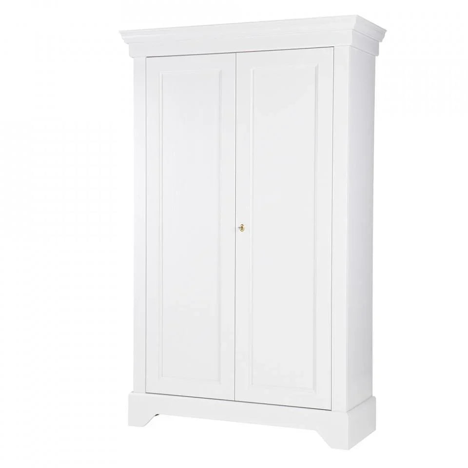 Dulap alb din lemn de pin 191 cm Isabel - PARIS14A.RO