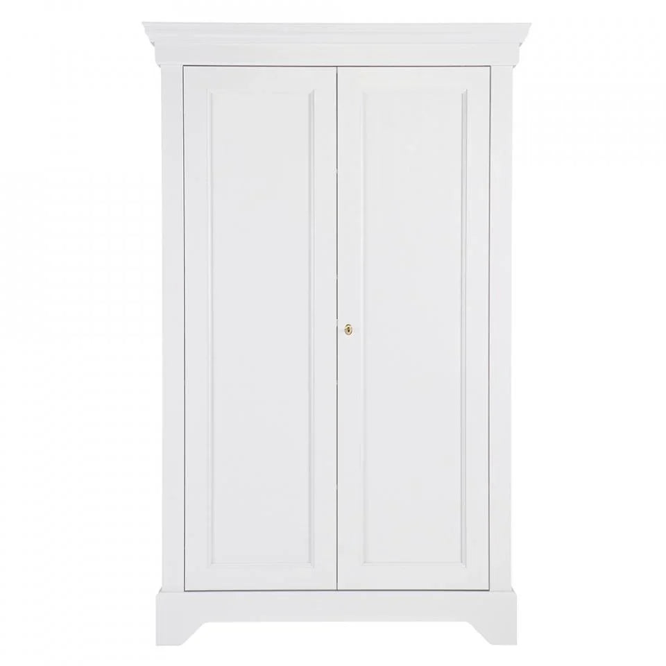 Dulap alb din lemn de pin 191 cm Isabel - PARIS14A.RO