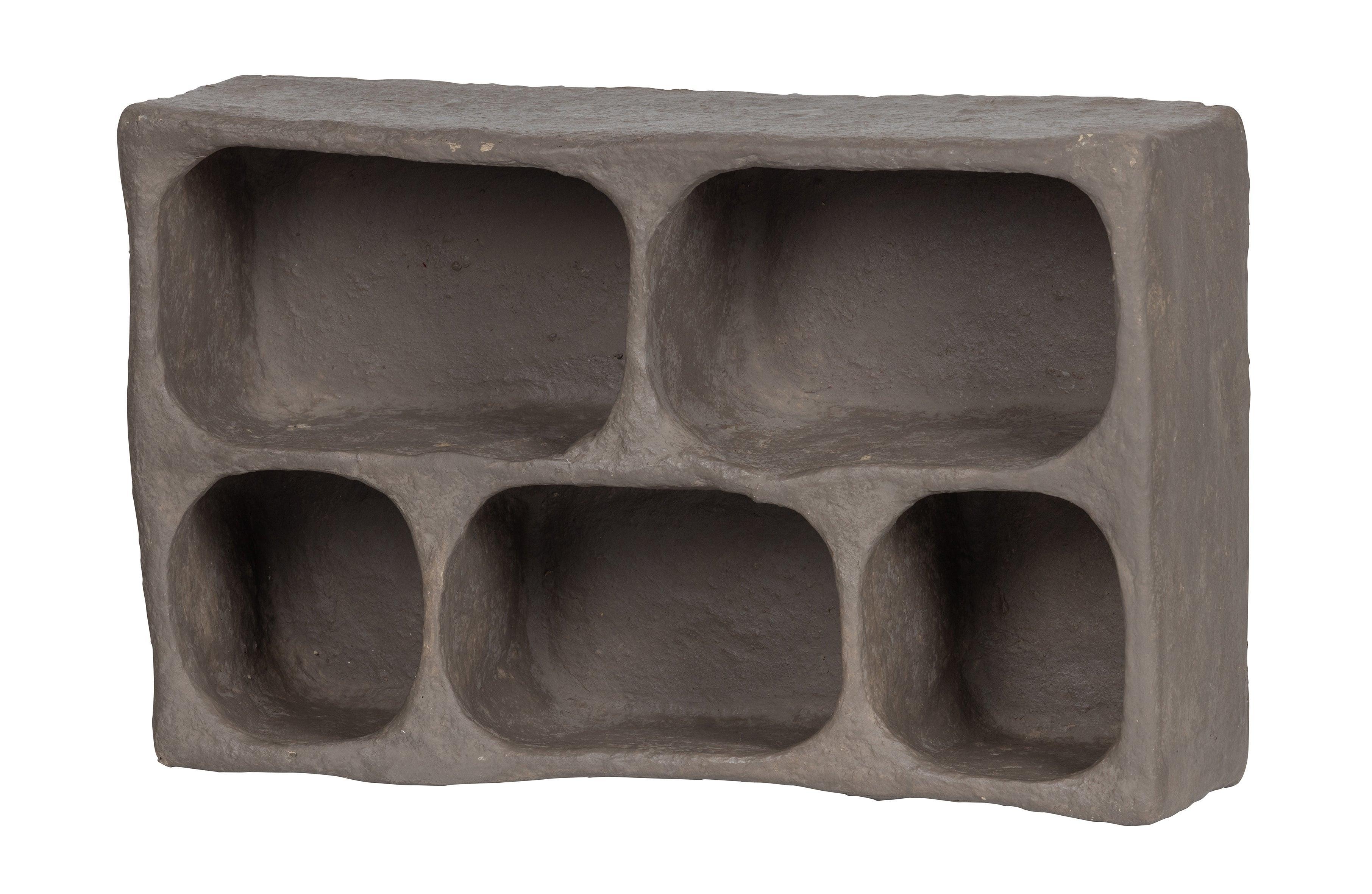 Dulap de perete de argila papier mache gri - PARIS14A.RO