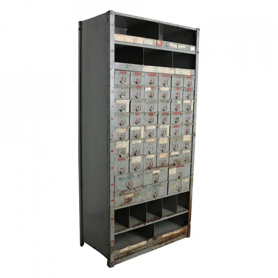 Dulap gri din fier 191 cm Mukki Raw Materials - PARIS14A.RO