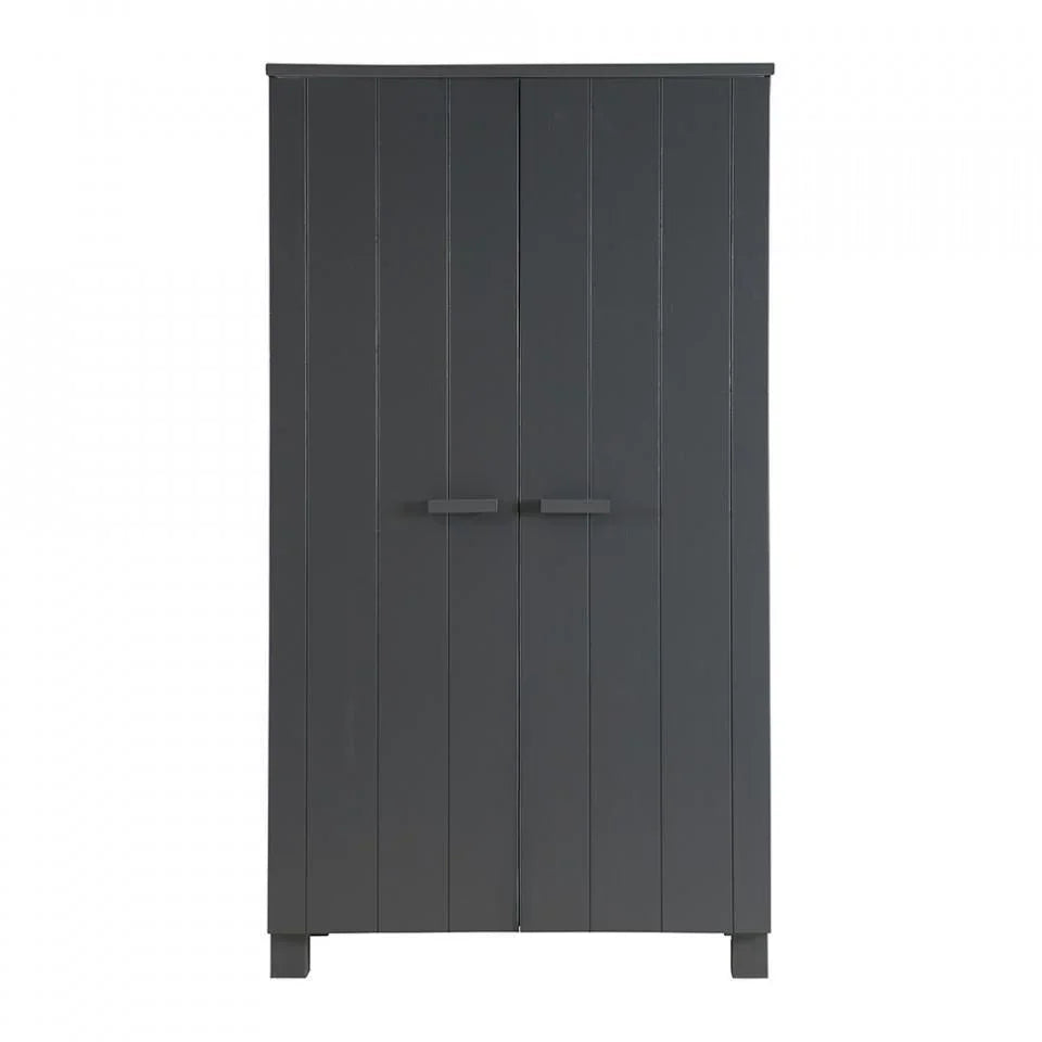 Dulap gri din lemn de pin 202 Dennis - PARIS14A.RO