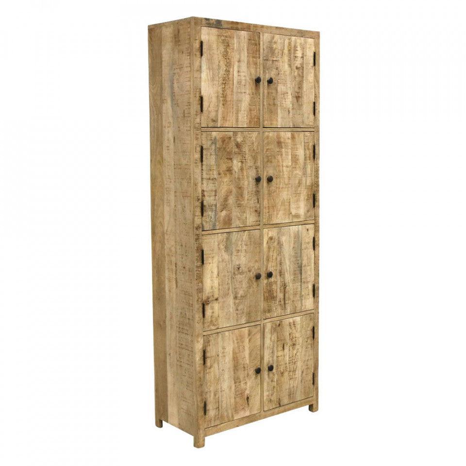 Dulap maro din lemn de mango 200 cm Kindila Raw Materials - PARIS14A.RO