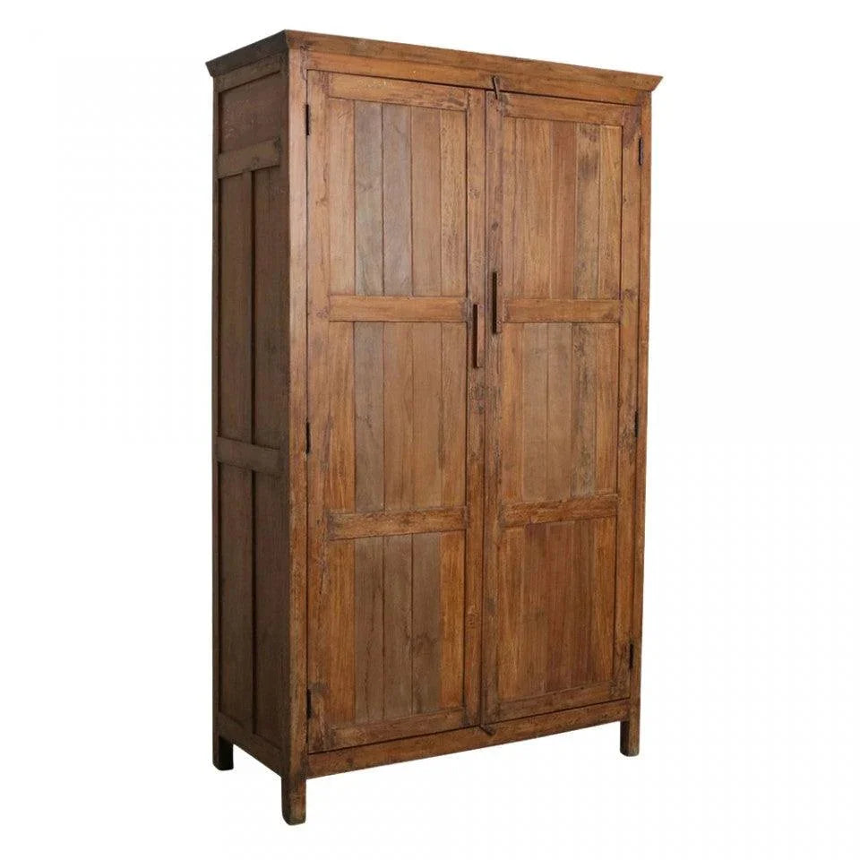 Dulap maro din lemn de tec 183 cm Moulding Raw Materials - PARIS14A.RO