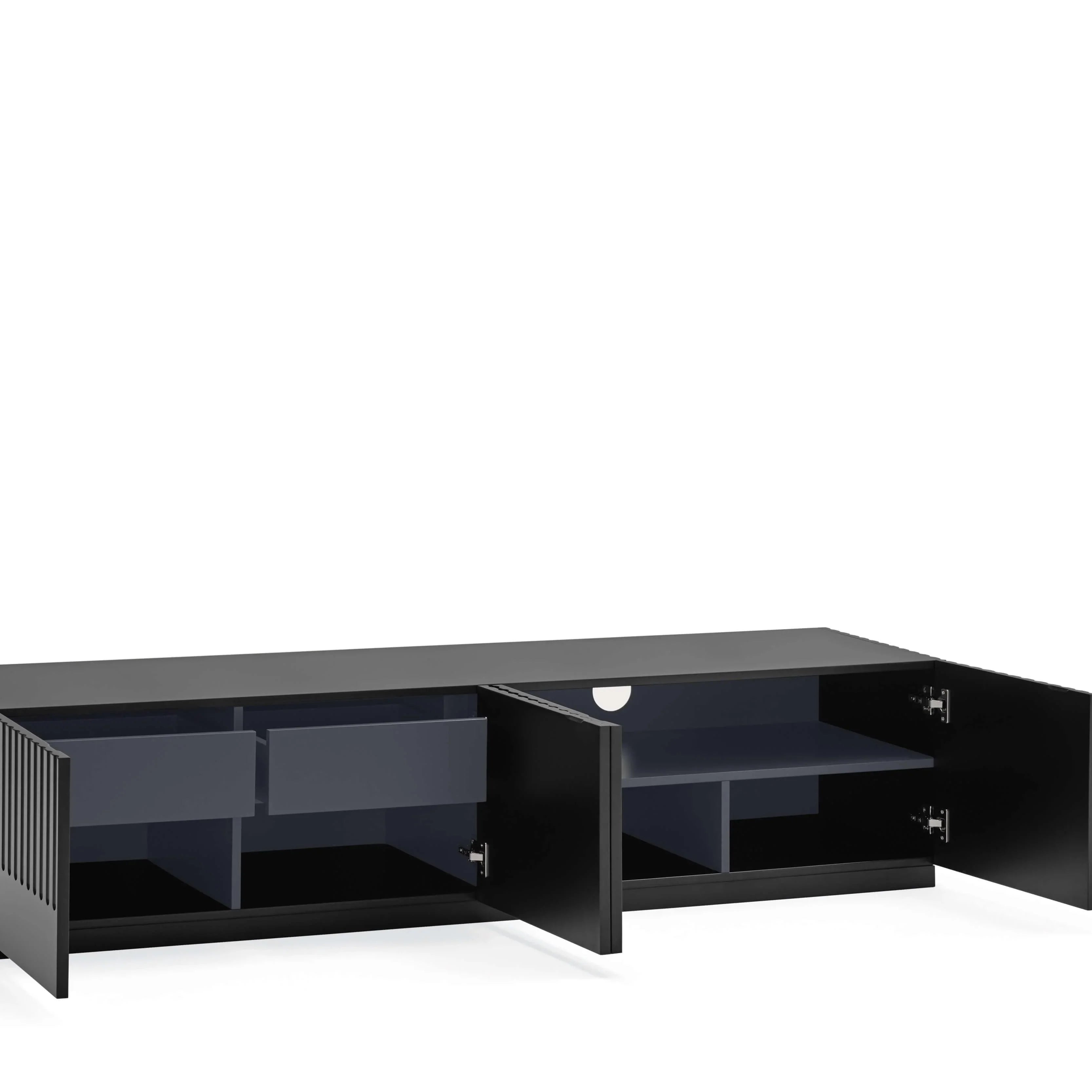 Dulap TV Doric Negru Inner Gr.Anth - PARIS14A.RO