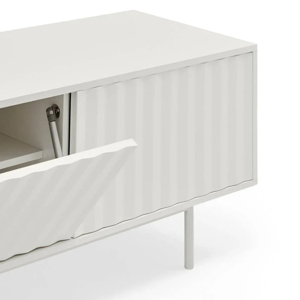 Dulap TV Sierra 3d alb - PARIS14A.RO