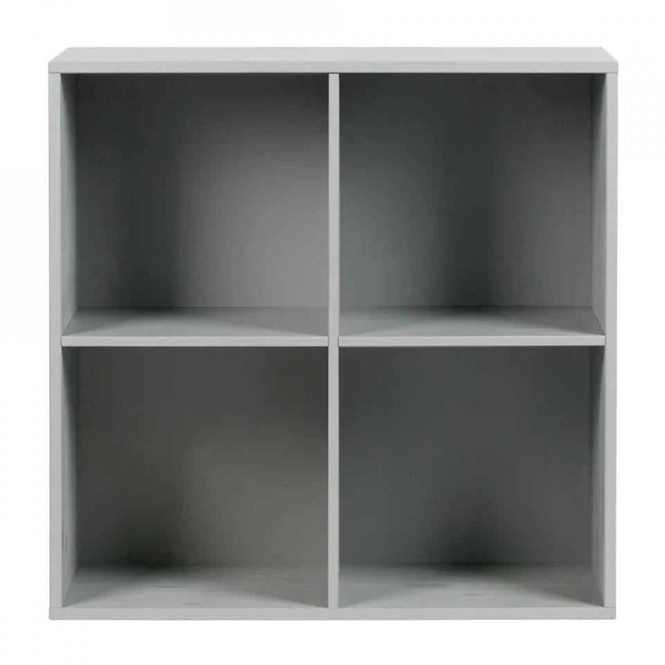 Dulapior gri din lemn de pin Lower Open - PARIS14A.RO