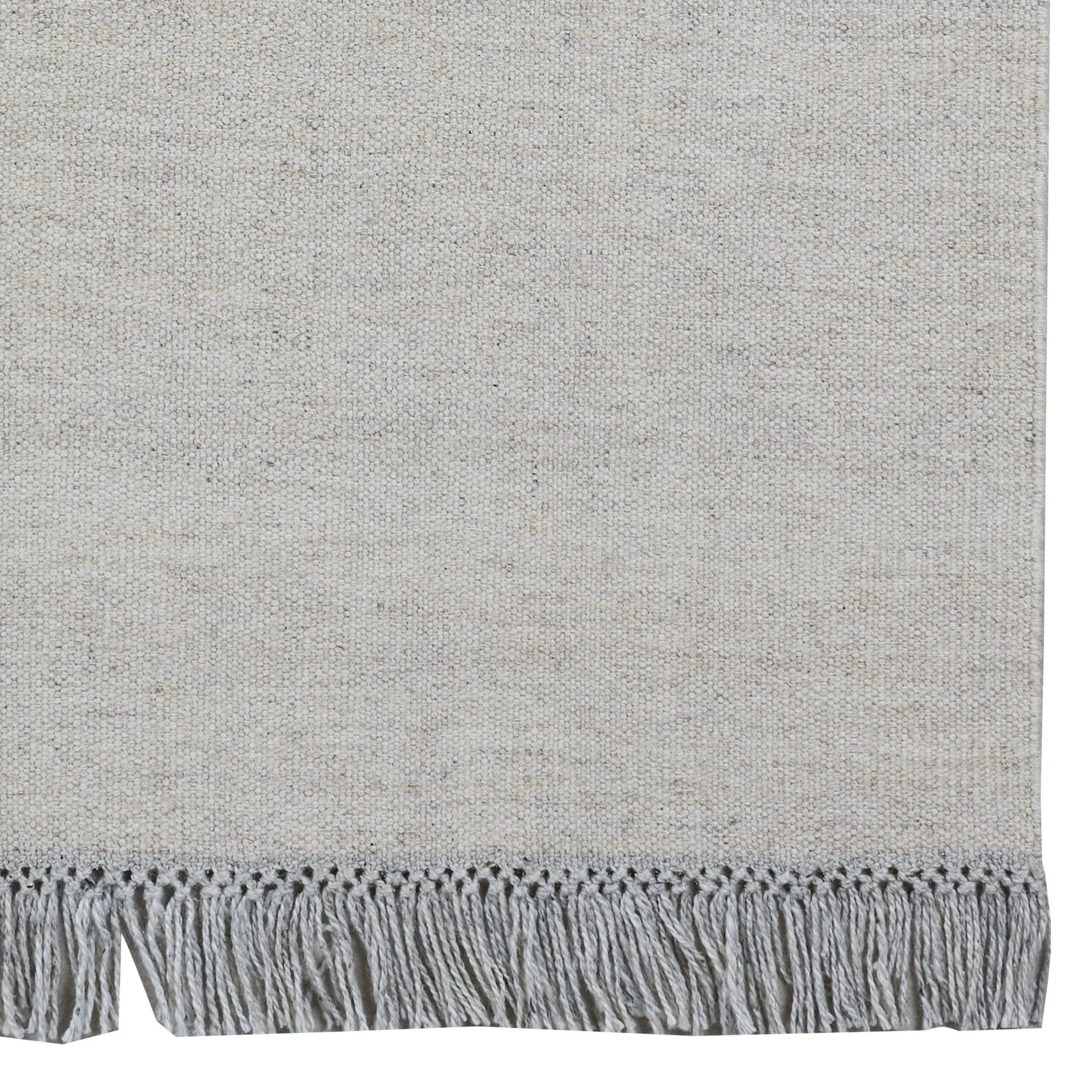 Escape kelim chalk with fringes - PARIS14A.RO